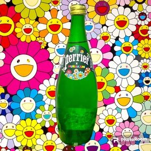 Takashi Murakami X Perrier 1 Pint Bottles